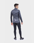 ALÉ Fahrrad-Thermojacke - SOLID SHARP WINTER - Schwarz/Grau