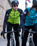 ALÉ Fahrradjacke und Hose für den Winter - SOLID SHARP WINTER - Schwarz/Gelb