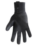 ALÉ Langfinger-Fahrradhandschuhe - SCIROCCO 2-IN-1 - Schwarz