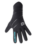 ALÉ Langfinger-Fahrradhandschuhe - NEOPRENE PLUS - Schwarz