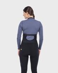 ALÉ Lange Fahrradhose mit Trägern - FUTURE WARM LADY - Schwarz