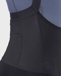 ALÉ Lange Fahrradhose mit Trägern - FUTURE WARM LADY - Schwarz