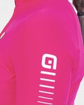 ALÉ Langarm Fahrradtrikot für den Winter - WARM RACE LADY WNT - Rosa