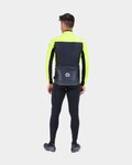 ALÉ Fahrrad-Regenjacke - KLIMATIK K-TORNADO - Schwarz/Gelb