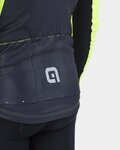 ALÉ Fahrrad-Regenjacke - KLIMATIK K-TORNADO - Schwarz/Gelb