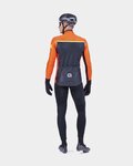 ALÉ Fahrrad-Regenjacke - KLIMATIK K-TORNADO - Orange/Schwarz
