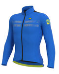 ALÉ Langarm Fahrradtrikot für den Sommer - WARM AIR SUMMER - Blau