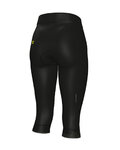 ALÉ 3/4 lange Fahrradhose ohne Träger - CLASSICO 3/4 LADY - Schwarz