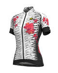 ALÉ Kurzarm Fahrradtrikot - SAVANA LADY - Weiß/Rosa