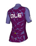 ALÉ Kurzarm Fahrradtrikot - CRACLE LADY - Lila