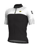 ALÉ Kurzarm Fahrradtrikot - CLIMB - Schwarz/Weiß