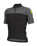 ALÉ Kurzarm Fahrradtrikot - CLIMB - Schwarz/Grau
