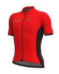 ALÉ Kurzarm Fahrradtrikot - COLOR BLOCK - Rot