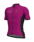 ALÉ Kurzarm Fahrradtrikot - COLOR BLOCK - Lila