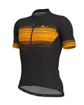 ALÉ Kurzarm Fahrradtrikot - START - Orange/Schwarz