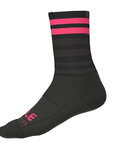 ALÉ Klassische Fahrradsocken - SPEED FONDO  - Rosa/Schwarz