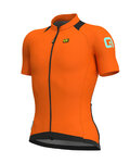 ALÉ Kurzarm Fahrradtrikot - KLIMA - Orange/Schwarz