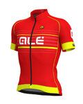 ALÉ Kurzarm Fahrradtrikot - SALITA - Rot/Gelb