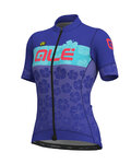 ALÉ Kurzarm Fahrradtrikot - IBISCO LADY - Blau