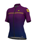 ALÉ Kurzarm Fahrradtrikot - FADE LADY - Lila