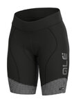 ALÉ Fahrradshorts ohne Träger - MASTER LADY - Weiß/Schwarz