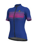 ALÉ Kurzarm Fahrradtrikot - START LADY  - Rosa/Blau
