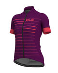 ALÉ Kurzarm Fahrradtrikot - ERGO LADY  - Lila