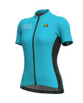 ALÉ Kurzarm Fahrradtrikot - COLOR BLOCK LADY - Blau