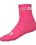 ALÉ Klassische Fahrradsocken - STRADA Q-SKIN - Rosa