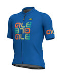 ALÉ Kurzarm Fahrradtrikot - MIRROR - Blau