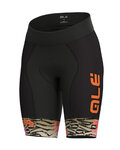 ALÉ Fahrradshorts ohne Träger - SAVANA LADY  - Gold/Orange/Schwarz