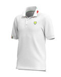ALÉ Kurzarm Fahrrad-Shirt - POLO  - Weiß