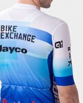 ALÉ Kurzarm Fahrradtrikot - BIKE EXCHANGE 2022 - Weiß/Blau