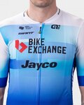 ALÉ Kurzarm Fahrradtrikot - BIKE EXCHANGE 2022 - Weiß/Blau