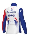 ALÉ Fahrrad-Thermojacke - GROUPAMA FDJ 2022 - Rot/Blau/Weiß
