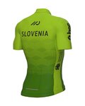 ALÉ Kurzarm Fahrradtrikot - SLOVENIA NATIONAL 22 - Grün