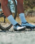 ALÉ Klassische Fahrradsocken - TEAM  - Weiß