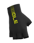 ALÉ Fingerlose Fahrradhandschuhe - SUNSELECT CRONO - Gelb/Schwarz
