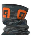 ALÉ Fahrrad-Nackenwärmer - ROCK - Orange/Schwarz