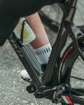 ALÉ Klassische Fahrradsocken - LOGO Q-SKIN  - Weiß