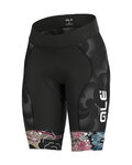 ALÉ Fahrradshorts ohne Träger - OCEAN LADY - Schwarz