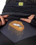 ALÉ Fahrradshorts ohne Träger - LIPS LADY - Gold/Schwarz