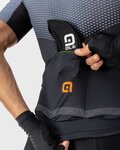 ALÉ Kurzarm Fahrradtrikot - DELTA - Grau/Orange/Schwarz