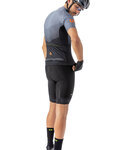 ALÉ Kurzarm Fahrradtrikot - DELTA - Grau/Orange/Schwarz