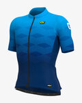 ALÉ Kurzarm Fahrradtrikot - MAGNITUDE - Hellblau/Blau