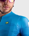 ALÉ Kurzarm Fahrradtrikot - MAGNITUDE - Hellblau/Blau