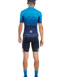 ALÉ Kurzarm Fahrradtrikot - MAGNITUDE - Hellblau/Blau