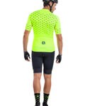 ALÉ Kurzarm Fahrradtrikot - STARS - Gelb