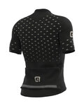 ALÉ Kurzarm Fahrradtrikot - STARS - Schwarz/Grau