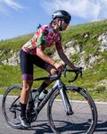 ALÉ Kurzarm Fahrradtrikot - TIGER LADY - Rosa/Grün